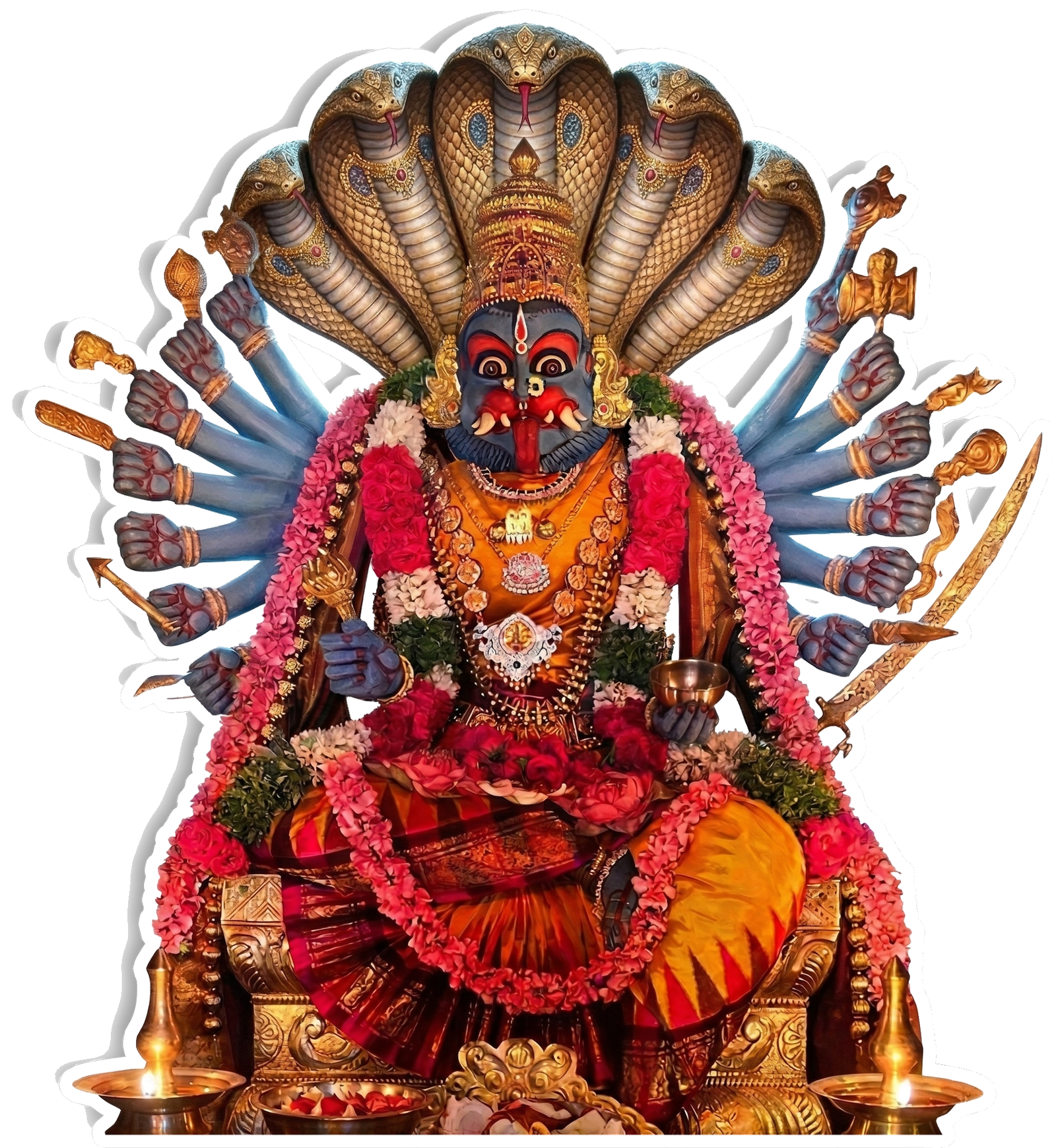 Sahebshri devotional artwork accent